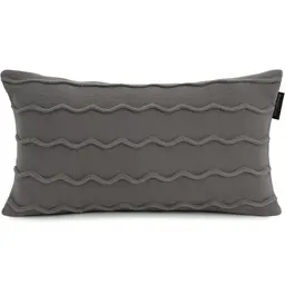 Almofada Serenité Altenburg Tricot Decorativa 30x50cm Cinza Aço