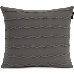 Almofada Serenité Altenburg Tricot Decorativa 45x45cm Cinza Aço