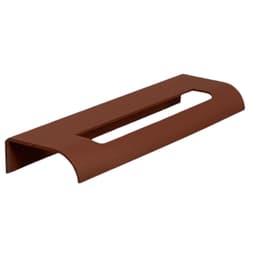 Kit 10 Puxadores para Móveis Thin Reto Alumínio Cobre 125mm Aluminium Decor