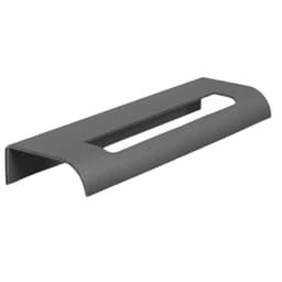 Kit 30 Puxadores para Móveis Thin Reto Alumínio Prata 125mm Aluminium Decor