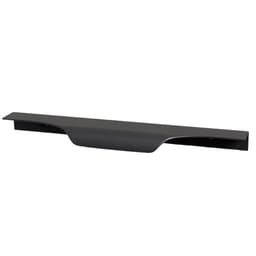Kit 50 Puxadores para Móveis Wave Cava Alumínio Titânio 180mm Aluminium Decor