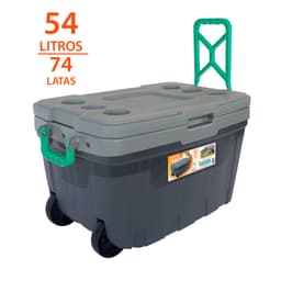 Caixa Térmica Antareds Plásticos 54 L Cinza