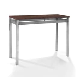 Aparador Riviera Castanho Rústico e Cromado