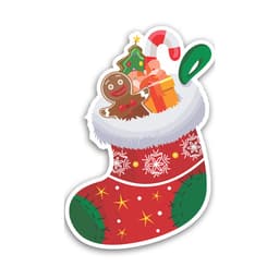 Placa Natal Enfeite Bota Decorativo 20x30 cm