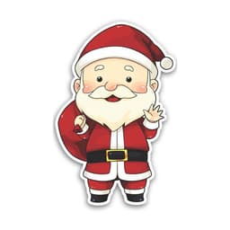 Placa Papai Noel Enfeite Natal Decorativo 20x30 cm