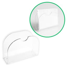 Porta Guardanapos Acrílico PS Cristal Mesa Bancada