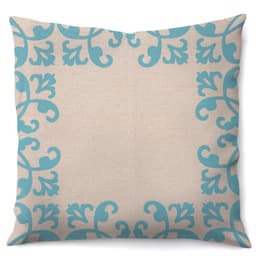Almofada Neutro II40x40 Off White e Azul