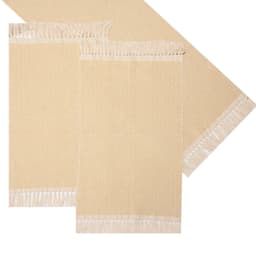 Caminho de Mesa Retangular 50x140 cm Zig Mostarda