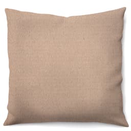 Capa de Almofada com Zíper Nápolis I Algodão Bege 43x43 cm