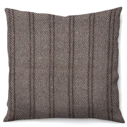 Capa de Almofada com Zíper Oslo Algodão Tabaco 40x40 cm