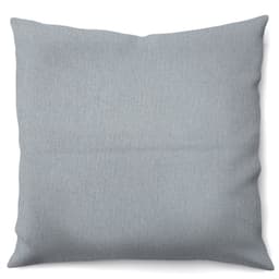 Capa de Almofada com Zíper Solid Envelope Algodão Cinza 40x40 cm