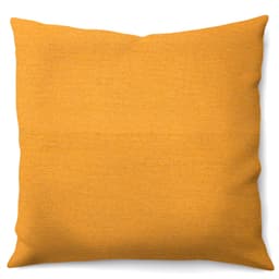 Capa de Almofada com Zíper Solid Envelope Algodão Mostarda 40x40 cm