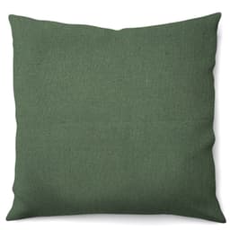 Capa de Almofada com Zíper Solid Envelope Algodão Verde Oliva 40x40 cm