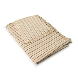 Manta Mariana Tabaco e Bege 140x140 cm