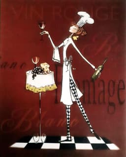 Gravura Coleção Cozinha Bom Apetite II 25 X 20 Cm