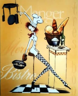 Gravura Coleção Cozinha Bom Apetite III 25 X 20 Cm