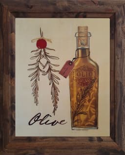 Gravuras Coleção Cozinha Temperos 21 X 15,5 Cm