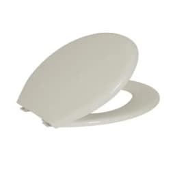 Assento Almofadado Convencional Astra Oval Bege