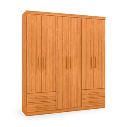 Guarda-Roupa Casal Advantage 6 Portas 4 Gavetas Freijó