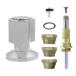 Kit Registro C/ Acabamento Pressão Chuveiro Salva Reparo Sos