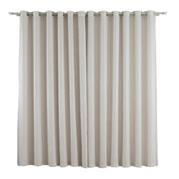 Cortina com Ilhós Gardenia 260x400 cm Branca