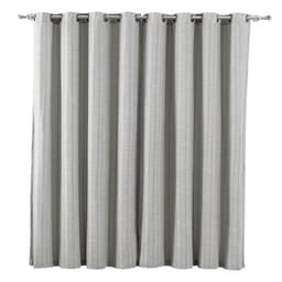 Cortina com Ilhós Orquídea 230x260 cm Cinza