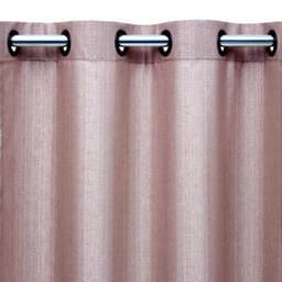 Cortina de Ilhós Veneza 260x180 Nude Beca Decor