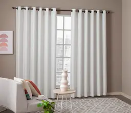 Cortina Com Ilhós San Francisco (400x260cm) Cru