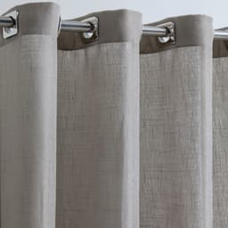 Cortina com Ilhós Hermes (400x260cm) Cinza