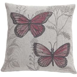 Almofada Panamá Retro com Enchimento 45x45cm Butterfly