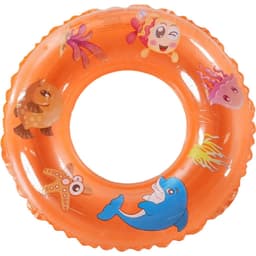 Boia Redonda Fundo do Mar Infantil 60cm Laranja