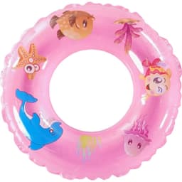 Boia Redonda Fundo do Mar Infantil 60cm Rosa