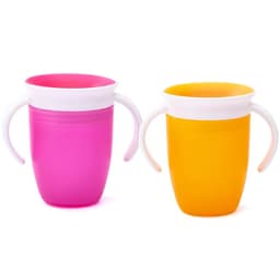 Copo Treinamento 360º com Alça Dupla 240ml