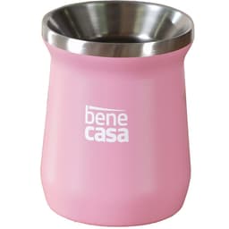 Cuia Térmica para Chimarrão Tereré Matte 300ml Rosa