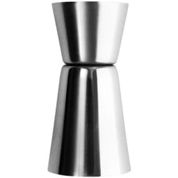 Dosador Duplo Inox 30/60ml para Drinks Inox