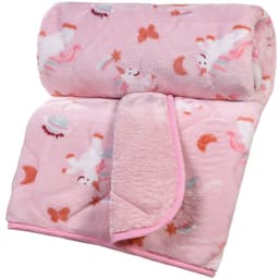 Edredom de Berço Bebê Toque Flannel Fleece 90x110