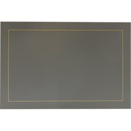 Jogo 4 Americano Classic PU 45x30cm Chumbo