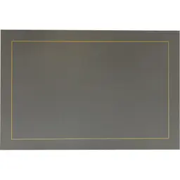 Jogo 6 Americano Classic PU 45x30cm Chumbo