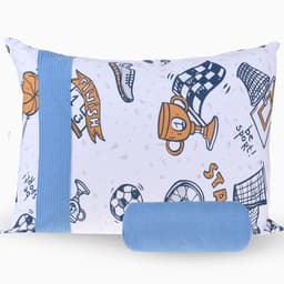 Jogo de Cama Infantil Solteiro Malha 100% Algodão Bene Casa Sports