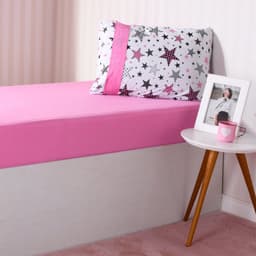 Jogo de Cama Kids Infantil Solteiro Malha 100% Algodão