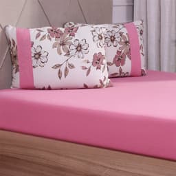 Jogo de Cama King Malha 100% Algodão Bella Cama