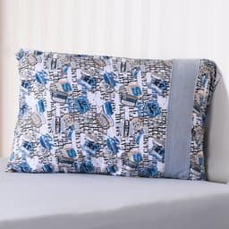 Jogo de Fronha Kids Infantil Solteiro Malha 100% Algodão