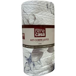Kit Cobre Leito Casal Ultra Lisse Estampado 210x230 Arabesco