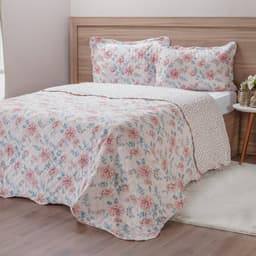 Kit Cobre Leito Solteiro Ultra Lisse New 160x220cm Juliette