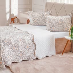 Kit Cobre Leito Solteiro Ultra Lisse New 160x220cm Ladrilhos