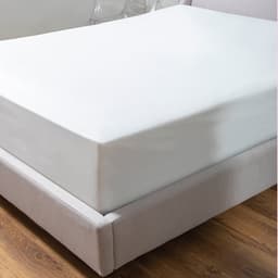 Protetor de Colchão Casal Impermeável Prático 138x188x30cm Branco