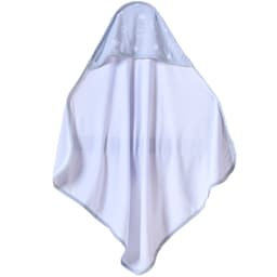 Toalha Capuz Bebê 70x70 Toque Aveludado Super Macia