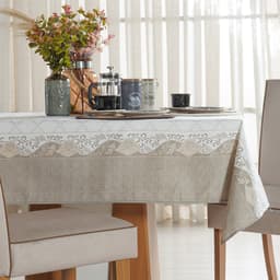 Toalha de Mesa Facile Repelente à Água 140x140cm Ornament