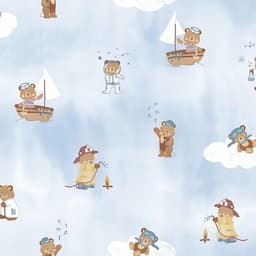 Papel de Parede Infantil SONHOS - 4249 Ursinhos