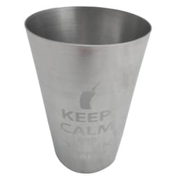 Copo De Tereré Copo De Alumínio Copo Keep Calm Drink 300ml